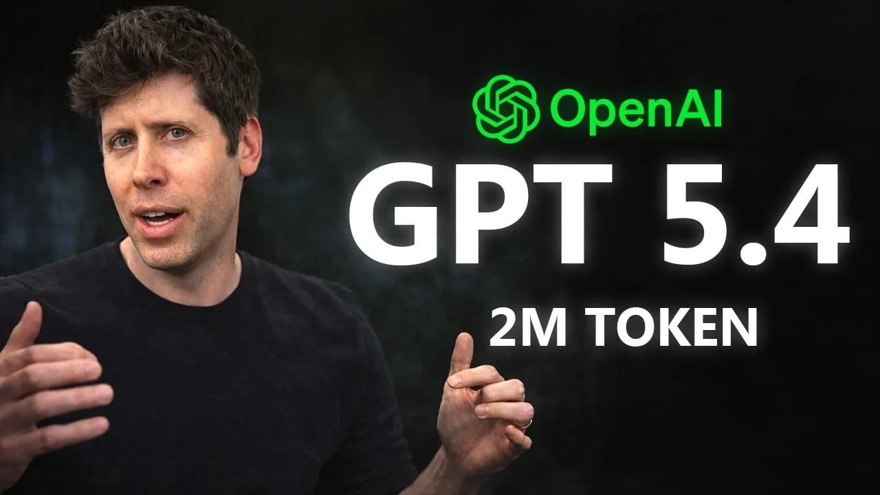 OpenAI dévoile GPT-5.4, un modèle révolutionnaire pour les professionnels et le code